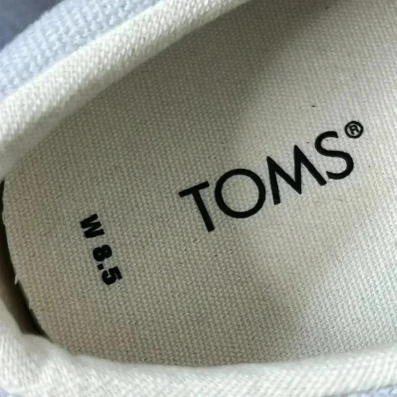 NWT! TOMS Alpargata Fenix Lace Up Size W8.5 - Picture 5 of 10